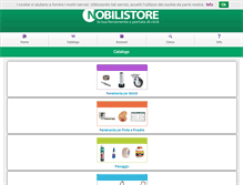 Tablet Screenshot of nobilistore.it