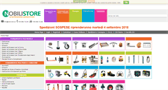 Desktop Screenshot of nobilistore.com