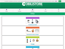 Tablet Screenshot of nobilistore.com